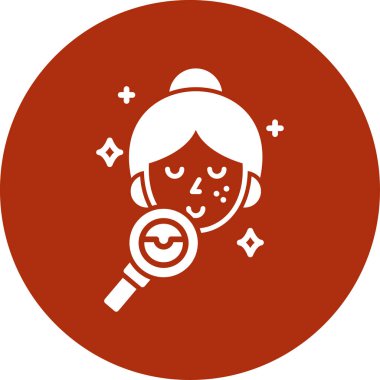 kız ve erkek ikonu, basit vektör illüstrasyonu