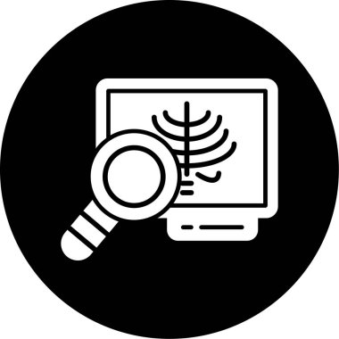 seo modern simgesinin vektör illüstrasyonu