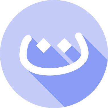 Tek bir izole simgenin vektör illüstrasyonu