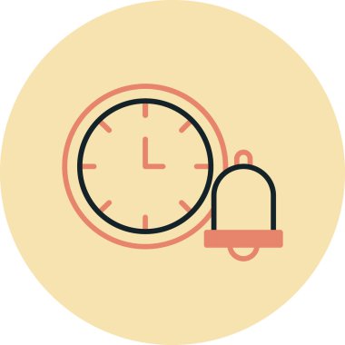 vektör saat resimleme