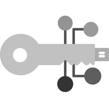 Zincir simgesi, vektör illüstrasyonu