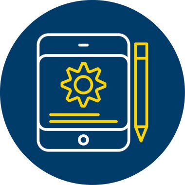 Modern b 'nin vektör illüstrasyonu eksik simgesi