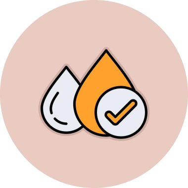 kan damlası ikon vektör illüstrasyonu