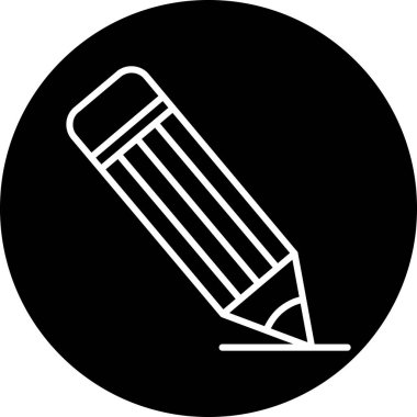 kalem simgesi vektör illüstrasyonu