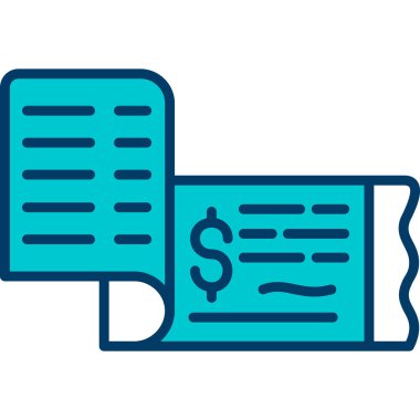 fatura dolar dolar ödeme vektör çizimi tasarımı