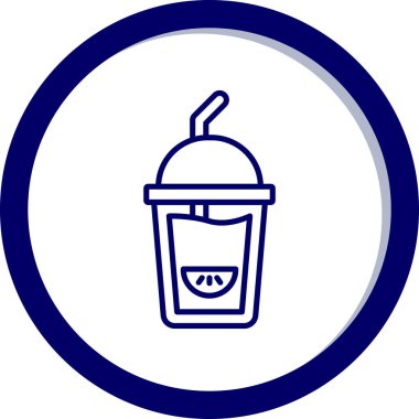 içki ikonu vektör illüstrasyonu