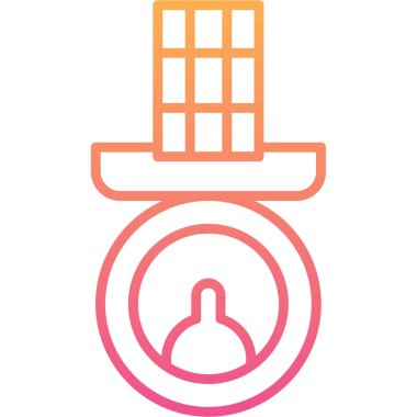 Seo simgesinin vektör illüstrasyonu