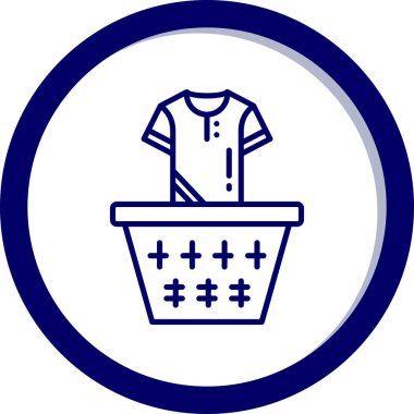 Moda biçimi izole edilmiş arkaplanda çöp kutusu simgesi