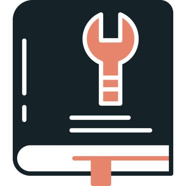 Tornavida simgesi, vektör illüstrasyonu