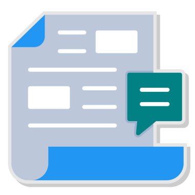 Dosya simgesi, vektör illüstrasyon tasarımı