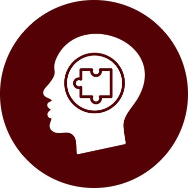 Vektör Beyin simgesi illüstrasyonu