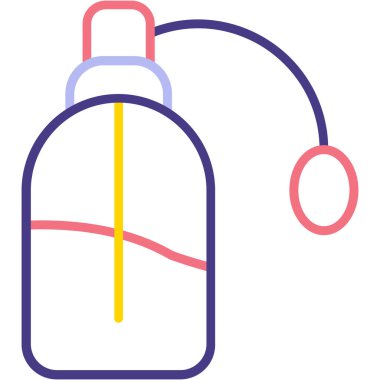 Şişe. Web simgesi basit illüstrasyon