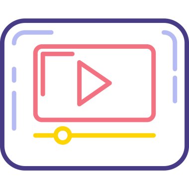 seo modern simgesinin vektör illüstrasyonu