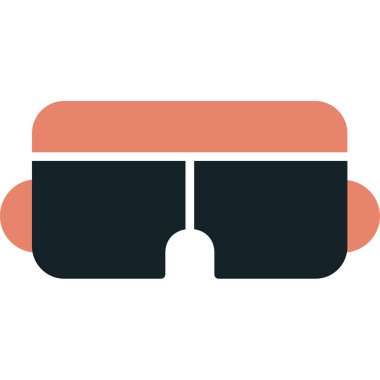 gözlük vektör çizim