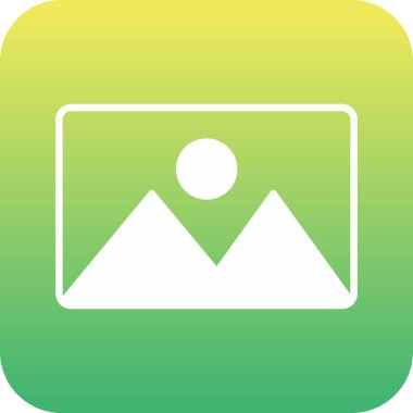 Modern kamera simgesinin vektör illüstrasyonu