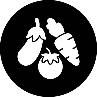 Gıda simgesinin vektör illüstrasyonu