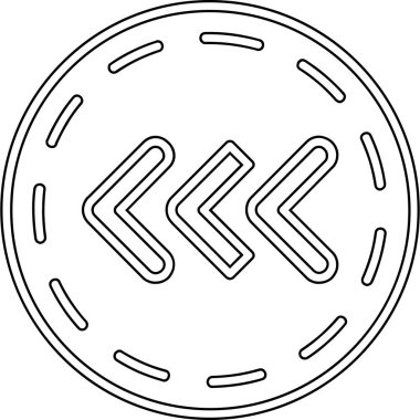 Para simgesi, vektör illüstrasyonu