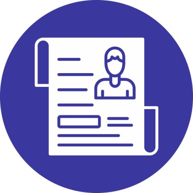 Elinde pano olan bir kadının vektör çizimi