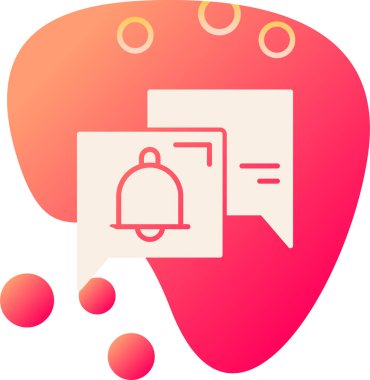 sohbet kabarcıkları vektör illüstrasyon