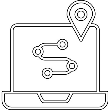 gps harita konumu simgesi