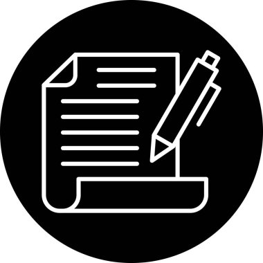 Modern eğitim ikonunun vektör illüstrasyonu