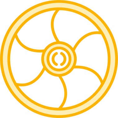 Hayran. Web simgesi basit illüstrasyon