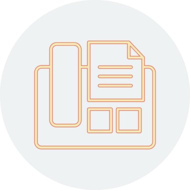 dosya biçimi simgesi, vektör illüstrasyonu