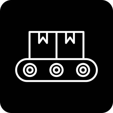 tren vektör simgesi modern illüstrasyon