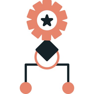 ödül madalya ikonu vektör illüstrasyonu