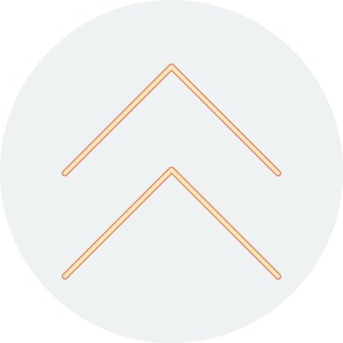 ok simgesi vektör illüstrasyonu