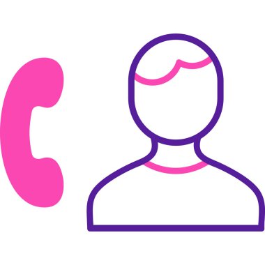 Çağrı merkezi. Web simgesi