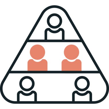 Kişisel ve ticari kullanım için vektör iş simgesi.