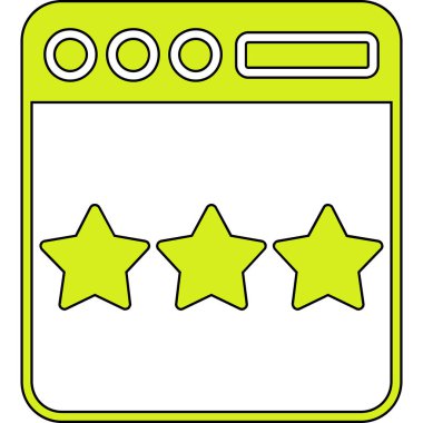 Geri bildirim derecelendirme simgesi