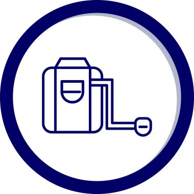 Basit vektör simgesi, pil illüstrasyonu