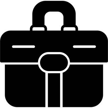 Çanta valiz simgesi ana hatları biçiminde