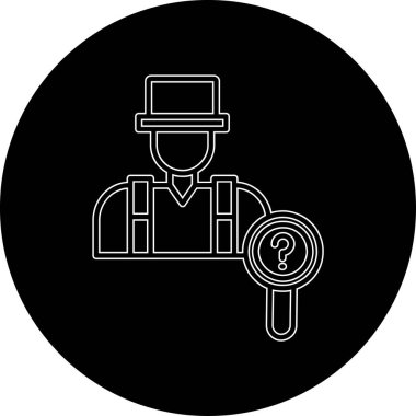 Modern b 'nin vektör illüstrasyonu polis ikonundan yoksun