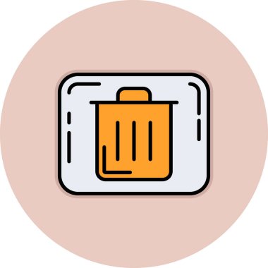 Pil. Web simgesi basit illüstrasyon