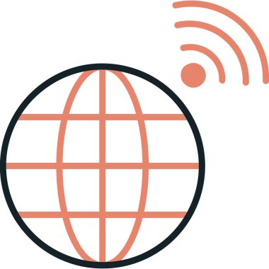 genel ağ vektör illüstrasyonu