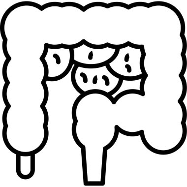 karikatür karalama yiyeceği, vektör illüstrasyonu