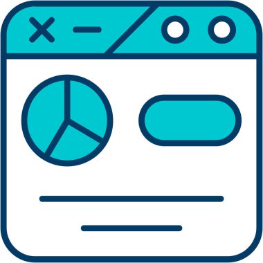 seo modern simgesinin vektör illüstrasyonu