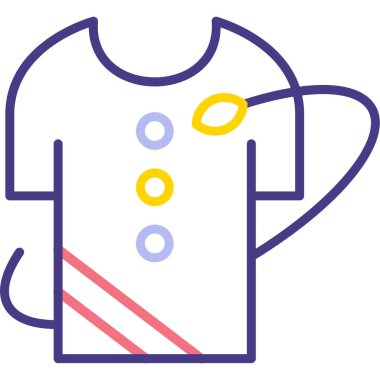 Kupası simgesi, basit vektör çizim