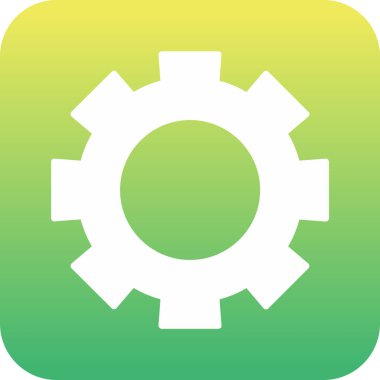 Vektör dişli simge tasarlamak