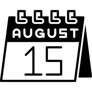 Web ve tarih uygulaması için vektör simgesi tasarımı