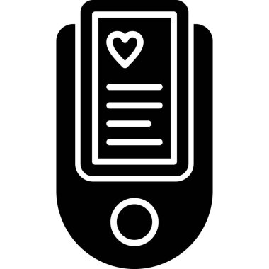 Kan basıncı. Web simgesi basit illüstrasyon