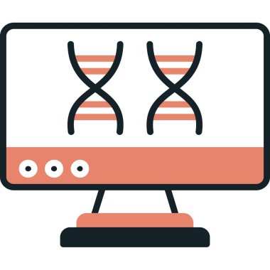 bilgisayar simgesi vektör illüstrasyonu