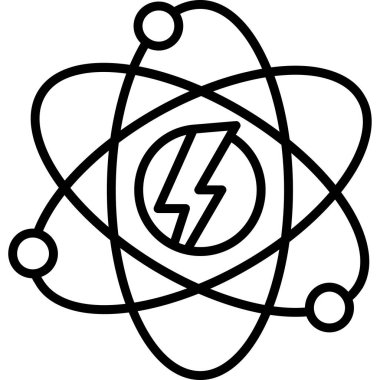 atom. Web simgesi basit tasarım