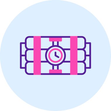 Modern otomatik simgenin vektör illüstrasyonu