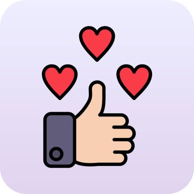 Simge, vektör çizimi gibi. düz tasarım biçimi