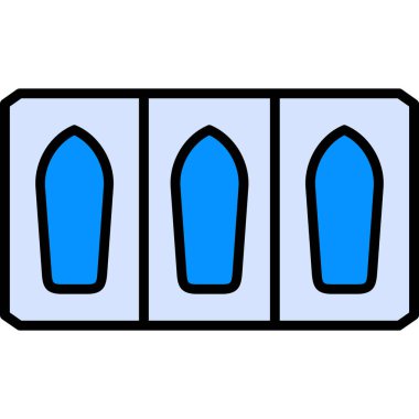 Modern b 'nin vektör illüstrasyonu eksik simgesi