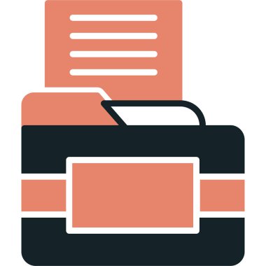 Dosya. Web simgesi basit illüstrasyon